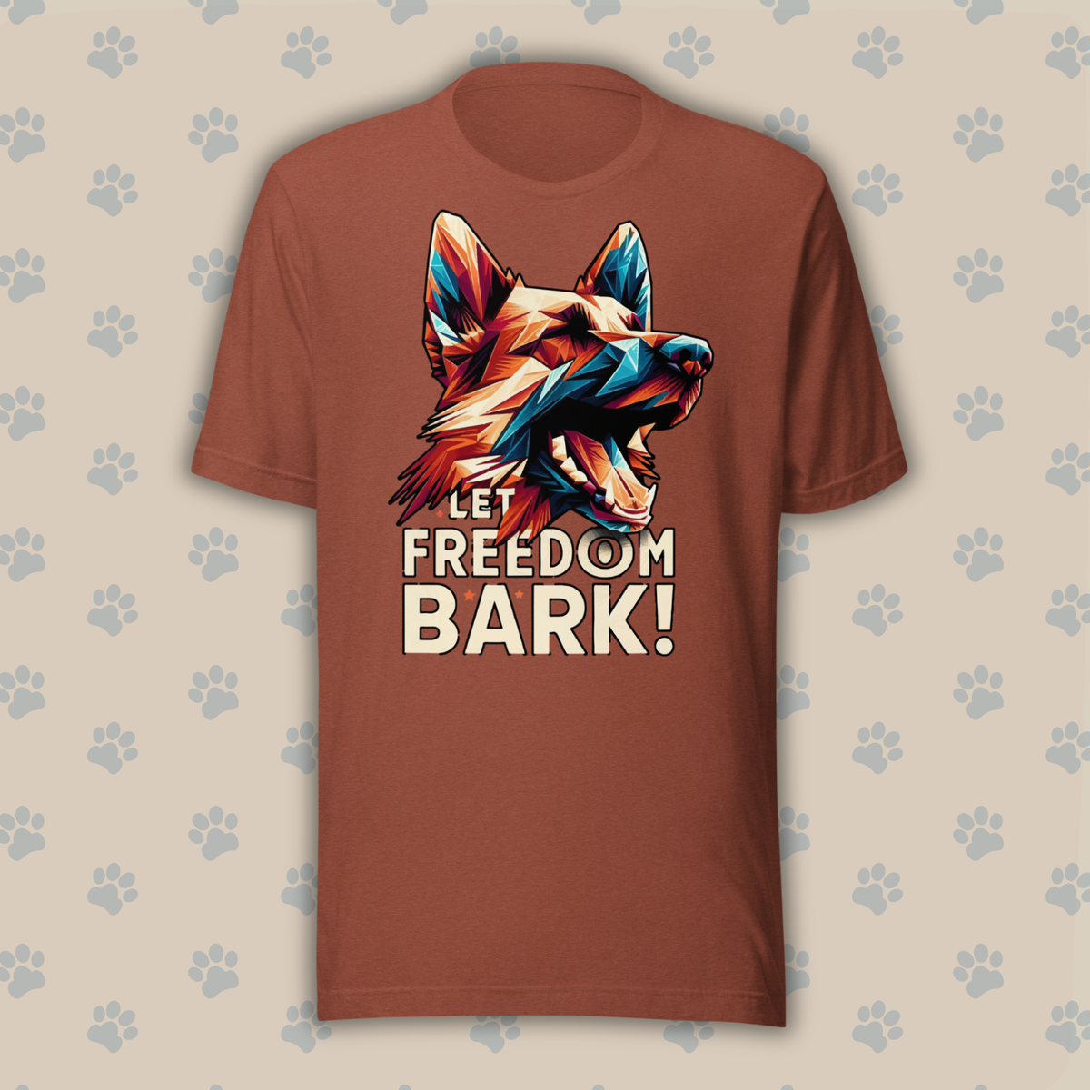 Freedom German Shepherd Unisex Classic Tee