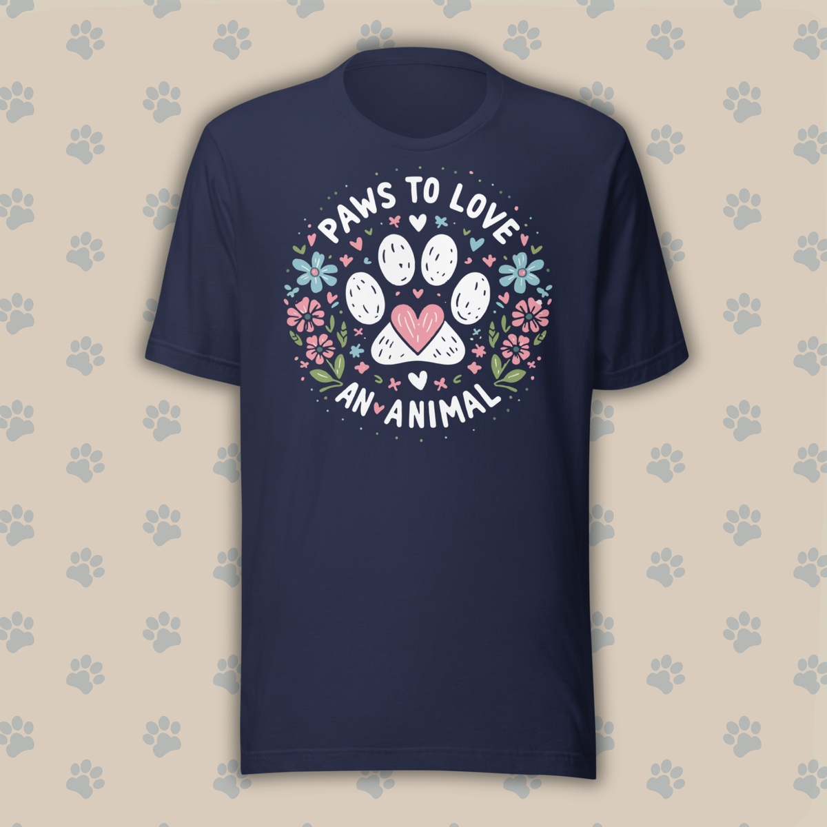 Circle of Pawsitivity Unisex Classic Tee