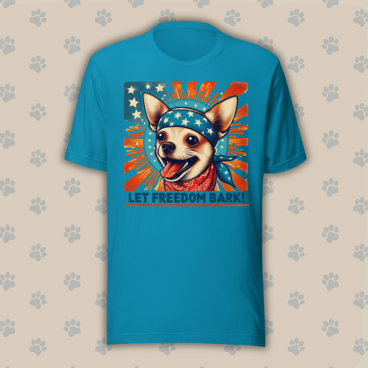 Freedom Chihuahua Unisex Classic Tee