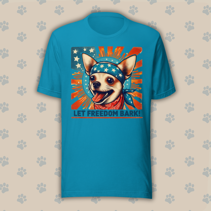 Freedom Chihuahua Unisex Classic Tee