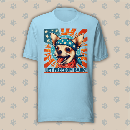 Freedom Chihuahua Unisex Classic Tee