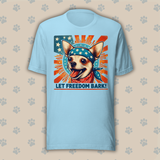 Freedom Chihuahua Unisex Classic Tee