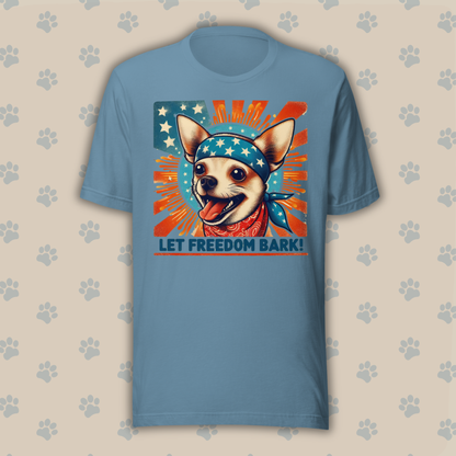 Freedom Chihuahua Unisex Classic Tee
