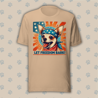 Freedom Chihuahua Unisex Classic Tee